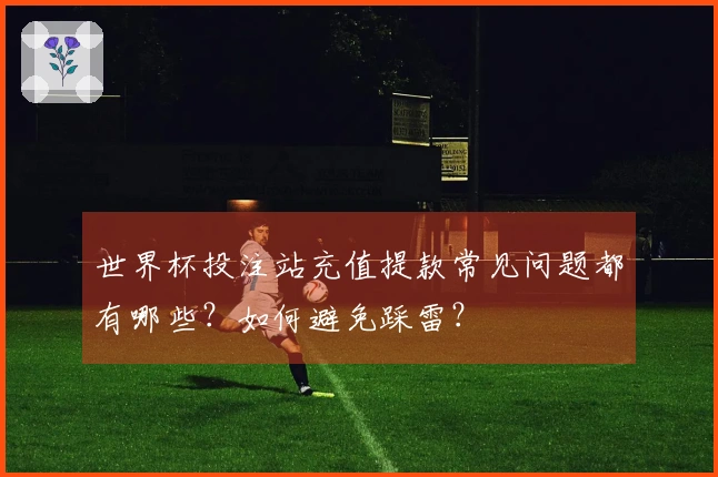 世界杯投注站充值提款常见问题都有哪些？如何避免踩雷？